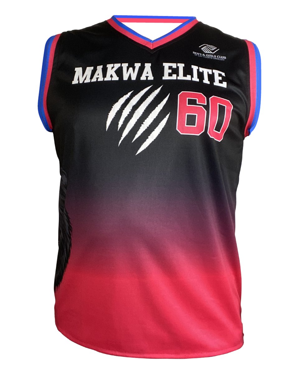 Custom black to pink fade basketball jersey by RUSH Athletic