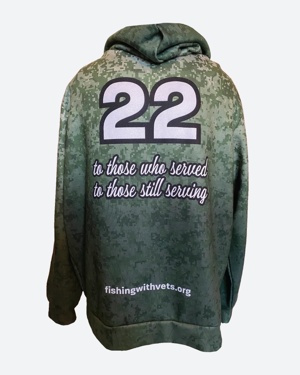 RA650 custom hoodie back with number