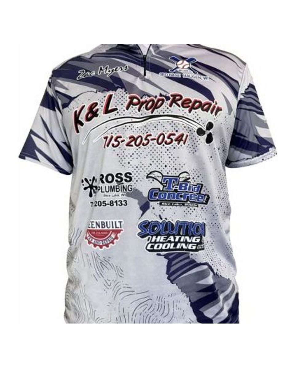 RA135 camo pro staff fishing jersey