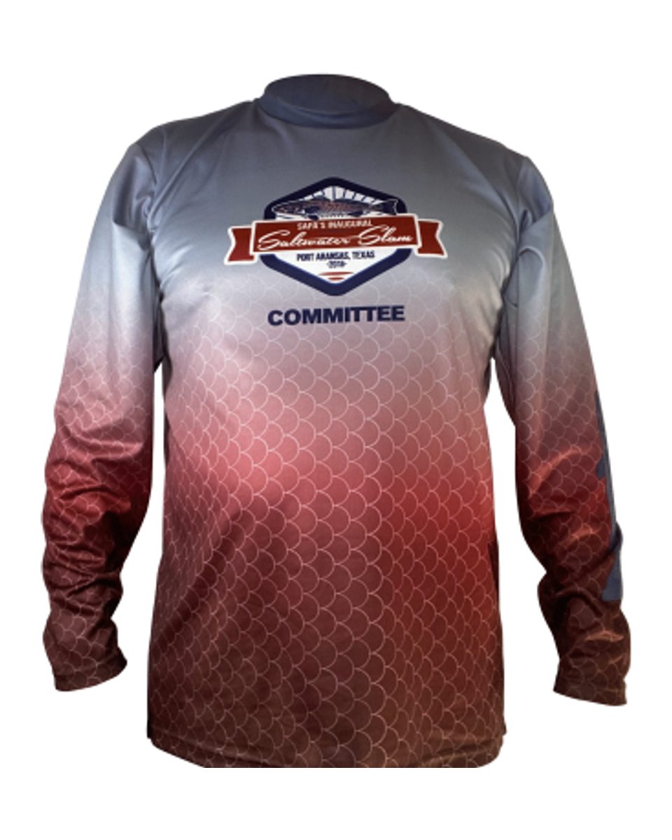 Long-sleeve fishing committee jersey